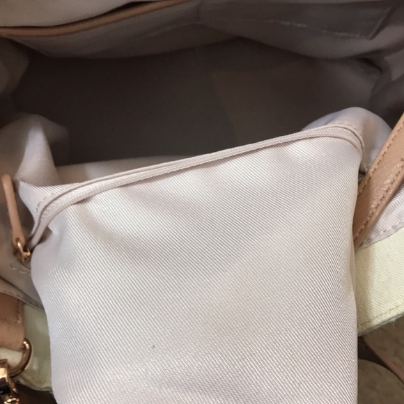 LC Lauren Conrad Shoulder & Crossbody “One Lucky Mama.” Canvas Bag - Picture 9 of 12